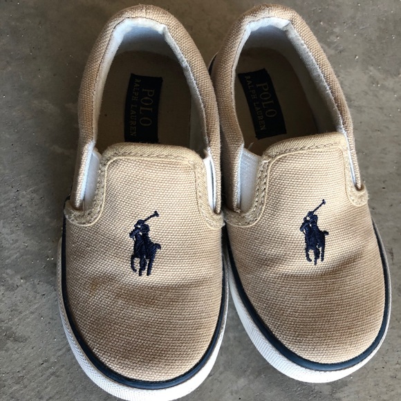 Polo Ralph Lauren Other - ❌SOLD❌polo Ralph Lauren slip on boy sneakers 8
